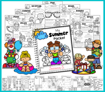 Preview of Preschool Summer Packet