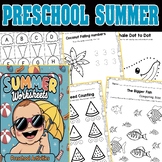 Preschool Summer Packet | Skills Activities & Worksheets f