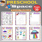 Preschool Sun, Moon, Stars, Space Book Activity Space Scie