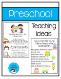 Preschool Teaching Ideas and Tips - Free Sample Pages