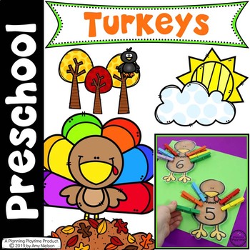 Preschool Thanksgiving Activities by Planning Playtime | TpT
