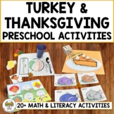 Preschool Thanksgiving Activities - Turkey Themed Printabl