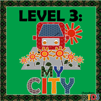 Preview of Preschool Themes and Vocabulary: My City (Part 2)