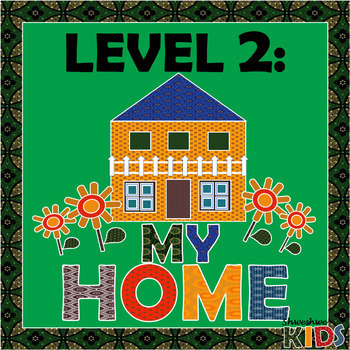 Preview of Preschool Themes and Vocabulary: My Home | 20 lessons