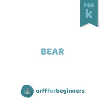 FREE Preschool Time: It's a Bear!
