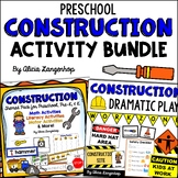 Preschool Tools and Machines Construction Theme Activity BUNDLE