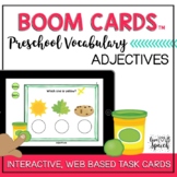 Preschool Vocabulary ADJECTIVES Boom Cards™ | Speech Thera