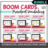 Preschool Vocabulary BUNDLE Boom Cards™ | Speech Therapy D
