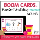 Preschool Vocabulary NOUNS Boom Cards™ | Speech Therapy Di
