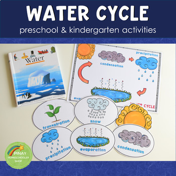 Preview of Preschool Water Cycle Printable Activity Set