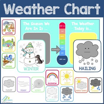Preview of Preschool Weather Chart