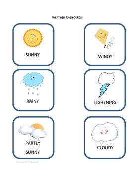 Preschool Weather Worksheets by Ms Katiebeth | Teachers Pay Teachers