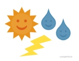Preschool Weather and Seasons Image Printables