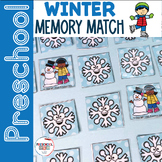 Preschool Winter Activity - WINTER MEMORY MATCH