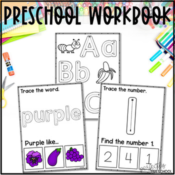Preschool Workbook by Perfectly Preschool | Teachers Pay Teachers