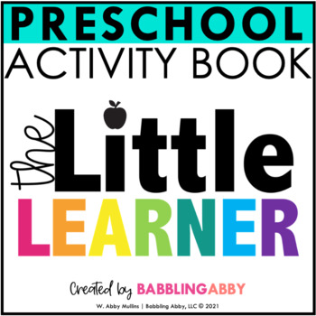 Preview of Preschool Workbook - Pre-K and Kindergarten Readiness - Math - Alphabet