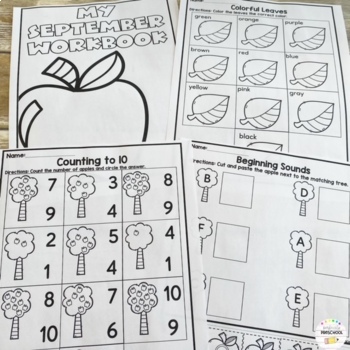 Preschool Worksheet Bundle by Perfectly Preschool | TpT