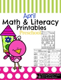Preschool Worksheets - April