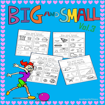 Environmental Science - Preschool: Big and Small Worksheet 8