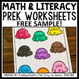 FREE Preschool Worksheets | PreK Morning Work | Toddler Ac