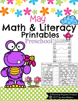 Preschool Worksheets - May by Planning Playtime | TpT