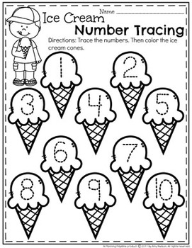 Preschool Worksheets - Summer by Planning Playtime | TpT