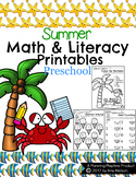 Preschool Worksheets - Summer