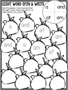 Preschool Worksheets Take Home Packet for Spring 4 Year Olds | TpT