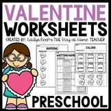 Valentine's Day Preschool Worksheets February PreK Morning