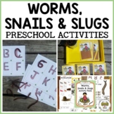 Preschool Worms Snail and Slug Activities
