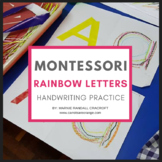 Preschool Writing Activity - Montessori Language Letter Writing
