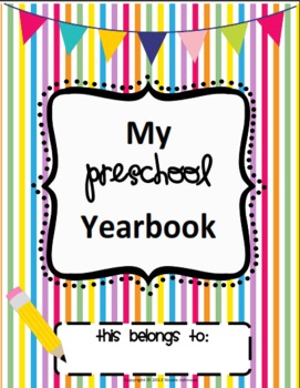 Preview of Preschool Yearbook