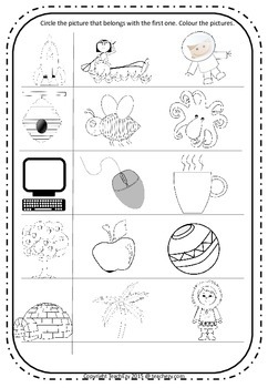 Preschool and Kindergarten Activities Worksheets by TeachEzy | TpT