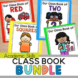 Letters, Colors, Shapes and Numbers Class Book Bundle