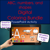 Preschool and Kindergarten Digital Learning Coloring works