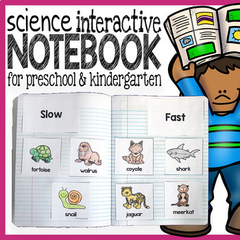 Preview of Science Interactive Notebook - Preschool Science Worksheets
