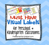 Preschool and Kindergarten Visual Labels