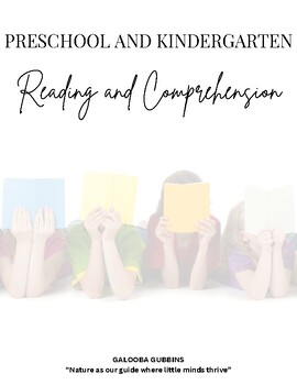 Preview of Preschool and Kindergarten reading and comprehension lessons