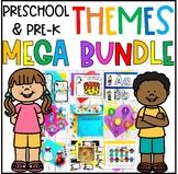 Preschool and PreK Themes MEGA Bundle- Math, Literacy, and