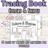Preschool and Toddler Colors and Shapes TRACING BOOK! Perf
