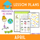 Preschool at Home Lesson Plans-April