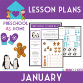 Preschool at Home Lesson Plans-January