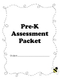 Preschool or Pre-K Assessment Packet