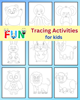 Preview of Preschool tracing activities | Tracing shapes for kids