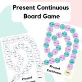 Present Continuous/Progressive Board Game | Grammar