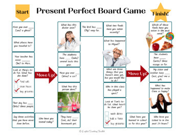 Present Perfect Game - 7º Grade Free Activities online for kids in