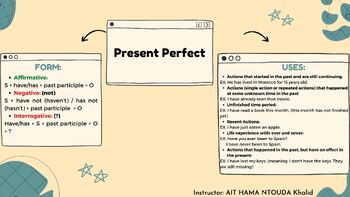 Preview of Present Perfect Tense.