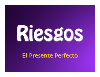 Preview of Spanish Present Perfect Jeopardy-Style Review Game