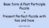 Present Perfect puzzle activities (regular & irregular verbs)