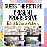 Present Progressive Spanish Guess the Picture Speaking Activity